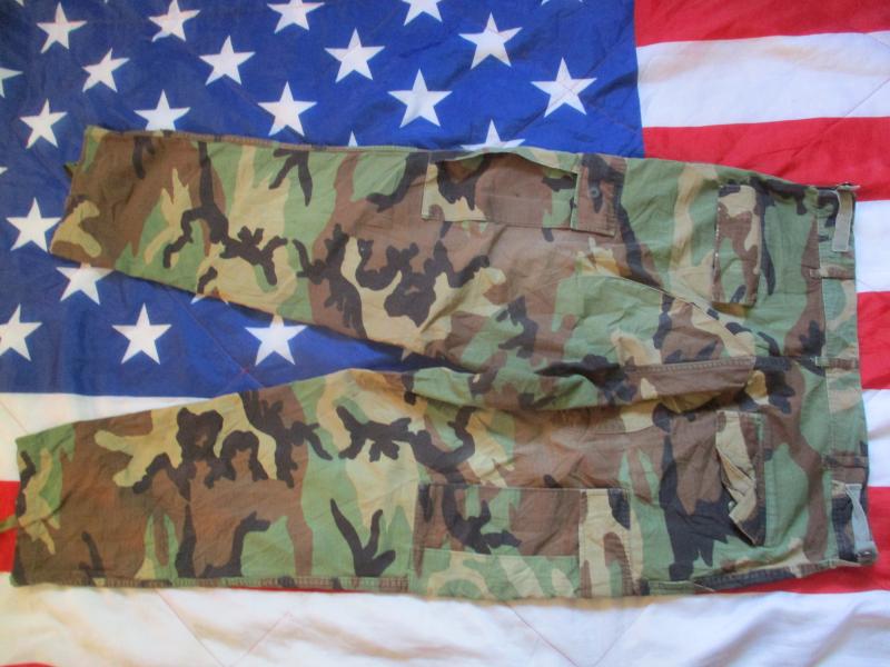 GENUINE issue 1996 US ARMY / USMC USA us AMERICAN M81 woodland CAMO BDU combat PANTS TROUSERS M/R