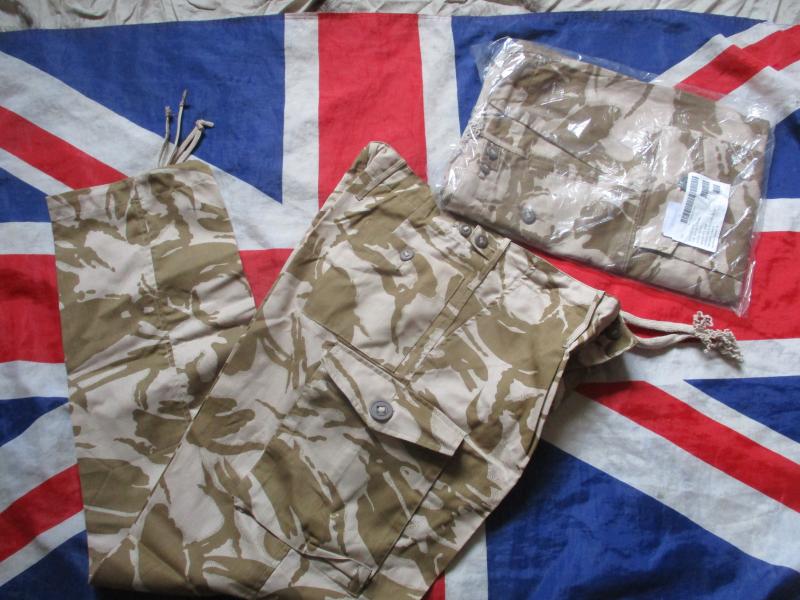 BRITISH ARMY issue DESERT dpm DDPM combat soldier 95 CARGO TROUSERS 36-38