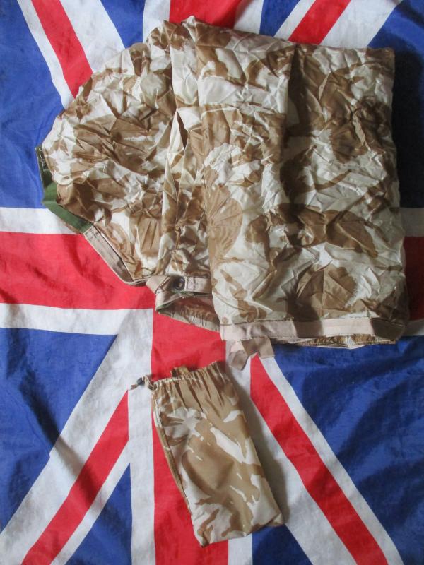 new BRITISH ARMY ISSUE desert DPM ddpm BASHA SHELTER SHEET TENT WATERPROOF TARP