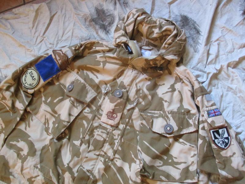 rare 2 PARA CSM desert dpm DDPM soldier 95 sas windproof SMOCK isaf AFGHANISTAN 190/112 xl