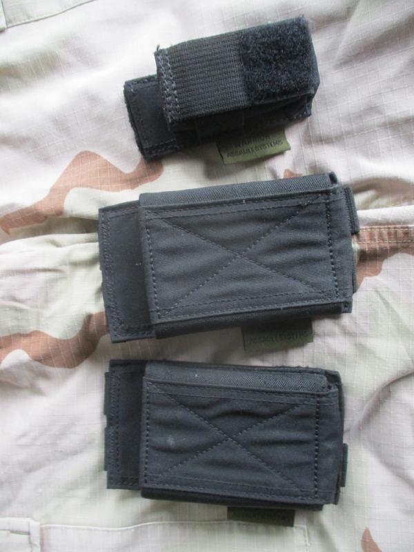 3 WARRIOR ASSAULT SYSTEMS uk ELITE OPS MOLLE 2 single M4 SA80 5.56mm 1X 9MM PISTOL MAG POUCH black
