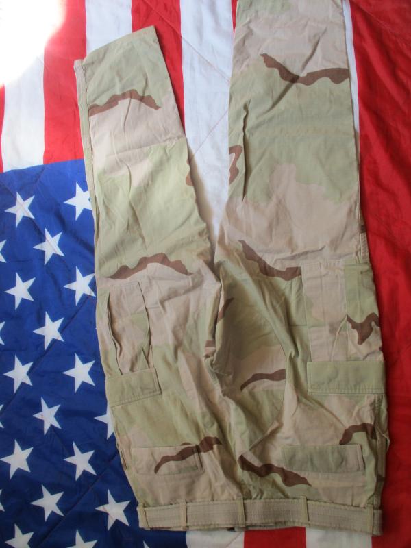 GENUINE USA us army / sf / usmc / us navy seal team devgru AMERICAN issue TRI desert CAMO BDU combat PANTS TROUSERS L/R