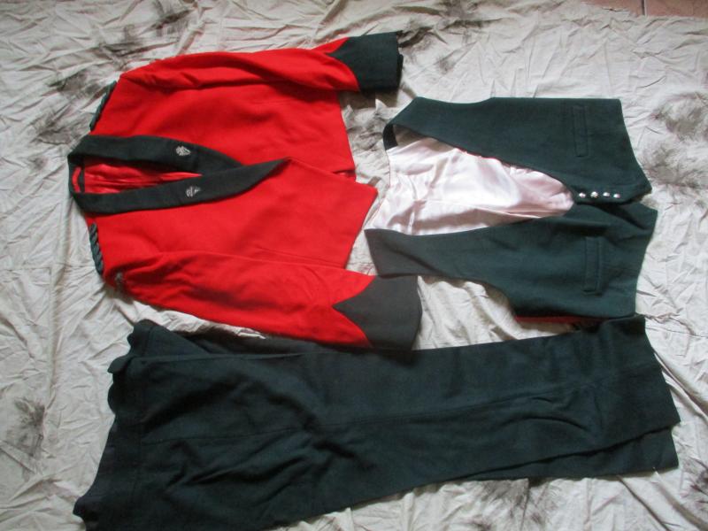 GENUINE BRITISH ARMY ROYAL IRISH WO1 nco / OFFICER MESS DRESS uniform