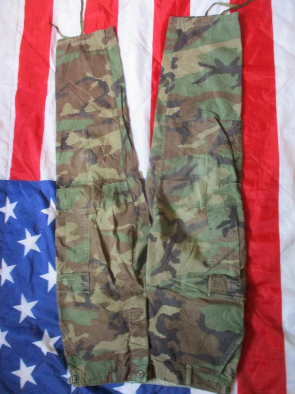 GENUINE issue USA us AMERICAN woodland CAMO BDU combat PANTS TROUSERS m65 M / L
