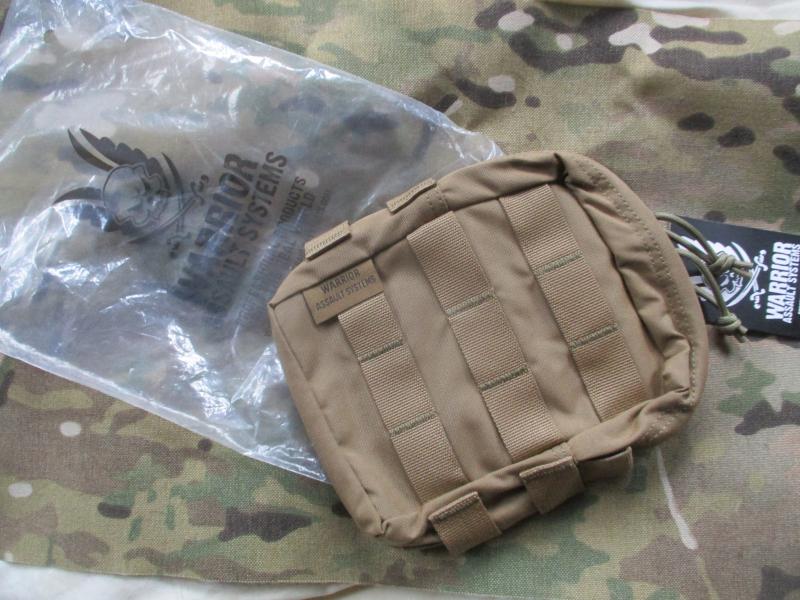 WARRIOR ASSAULT SYSTEMS uk MOLLE upright UTILITY commanders POUCH COYOTE TAN new