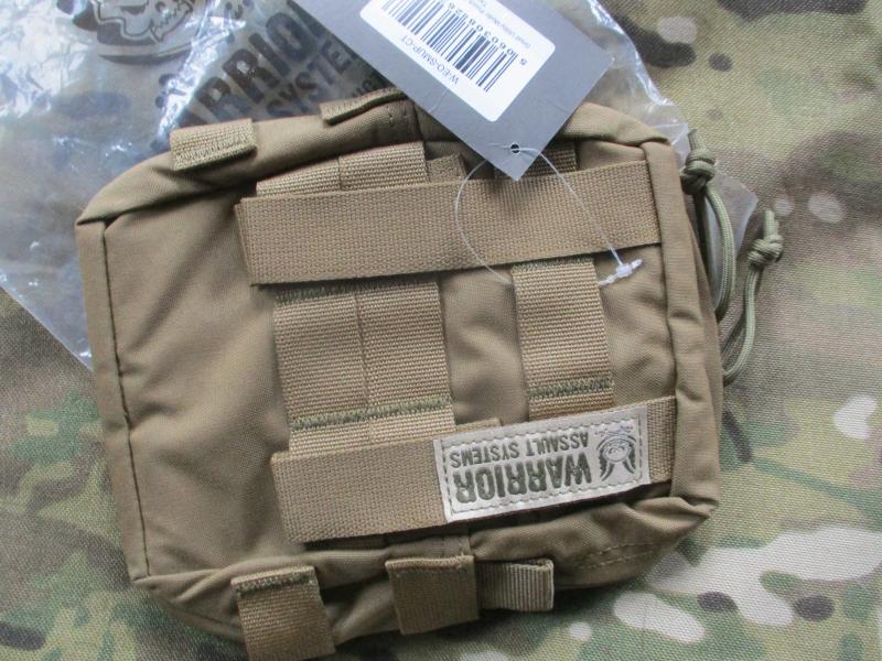 WARRIOR ASSAULT SYSTEMS uk MOLLE upright UTILITY commanders POUCH COYOTE TAN new