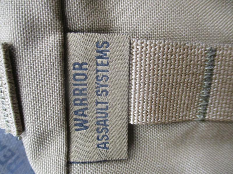 WARRIOR ASSAULT SYSTEMS uk MOLLE upright UTILITY commanders POUCH COYOTE TAN new