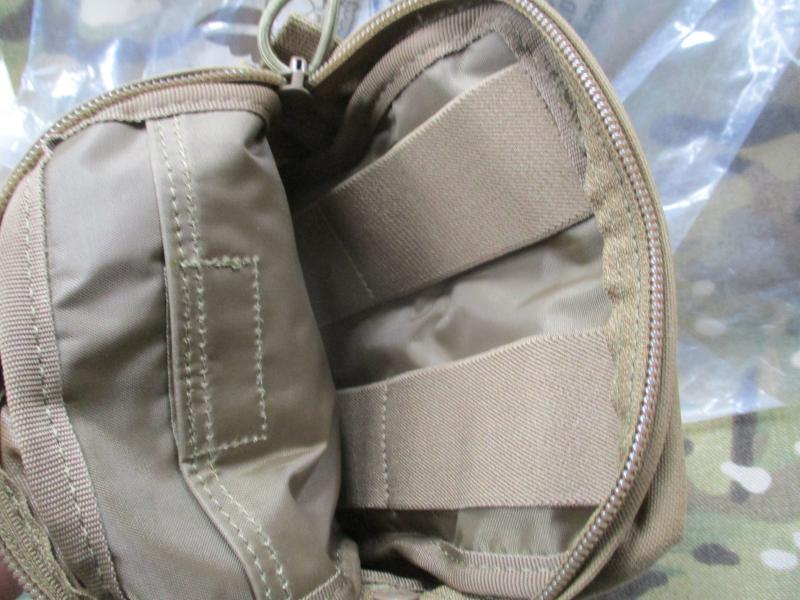 WARRIOR ASSAULT SYSTEMS uk MOLLE upright UTILITY commanders POUCH COYOTE TAN new
