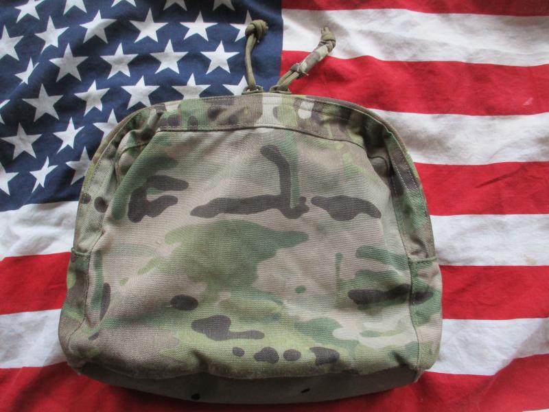 genuine BLUE FORCE GEAR USA large UPRIGHT MOLLE UTILITY POUCH crye multicam