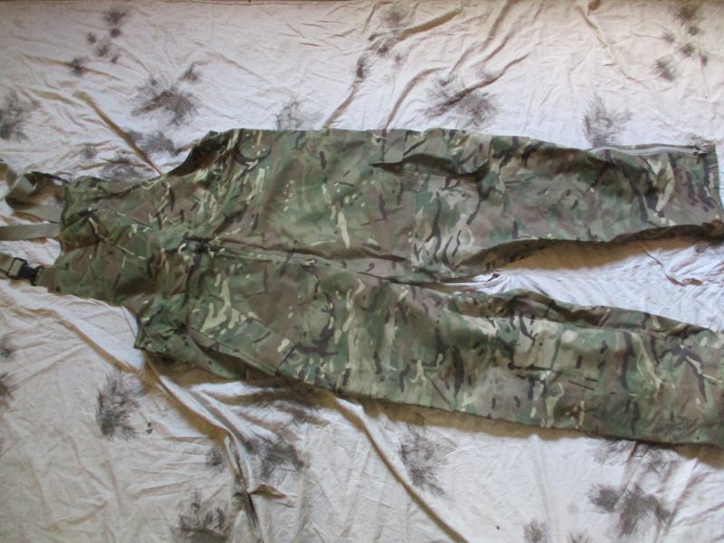 GENUINE Army ISSUE MTP multicam WATERPROOF GORETEX salopettes TROUSERS XL - XXL