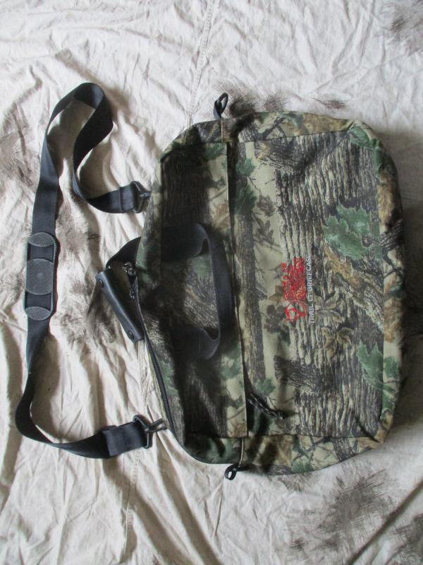 VINTAGE 1990s Fjallraven TRAIL briefcase LT commuter Shoulder Bag REALTREE CAMO