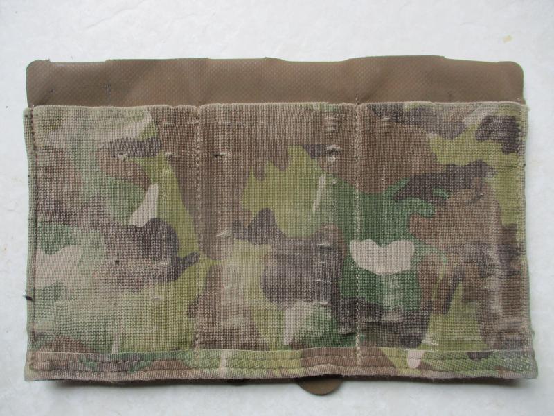 2011 BLUE FORCE GEAR USA helium whisper MOLLE triple 5.56mm MAG AMMO POUCH crye multicam