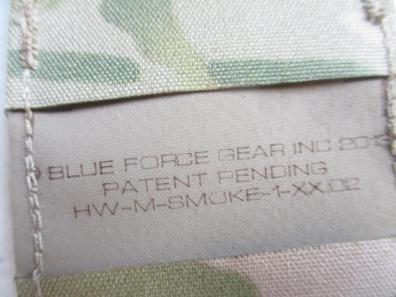 2013 BLUE FORCE GEAR USA helium whisper MOLLE smoke grenade POUCH crye multicam