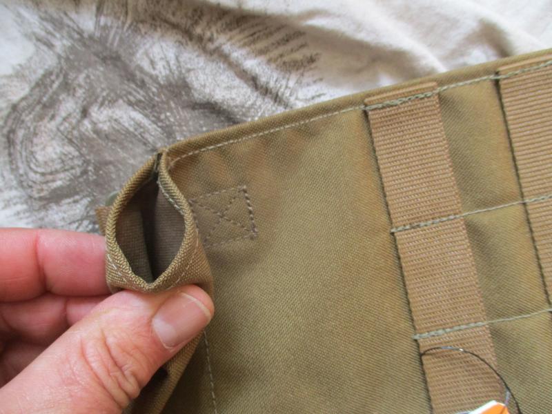 TASMANIAN TIGER MOLLE display / pouch admin HANGER PANEL coyote tan NEW