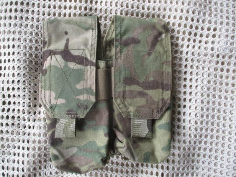 WARRIOR ASSAULT SYSTEMS uk MOLLE double 556mm POUCH real CRYE MULTICAM