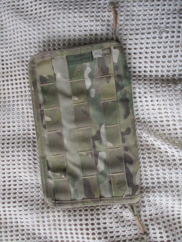 WARRIOR ASSAULT SYSTEMS MOLLE commanders front admin panel pouch CRYE MULTICAM