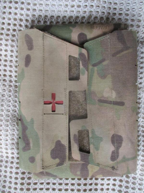 DRAGON Lazer cut MULTICAM MOLLE ifak medic first aid kit SHOOTERS BELT POUCH
