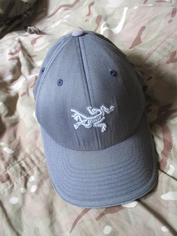 GENUINE REAL ARCTERYX flexfit BASEBALL CAP leaf pro style WOLF GREY