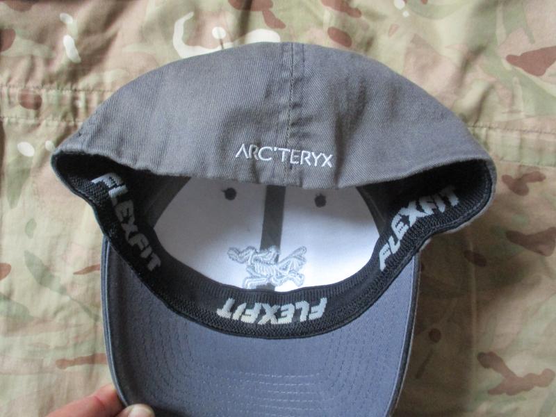 GENUINE REAL ARCTERYX flexfit BASEBALL CAP leaf pro style WOLF GREY