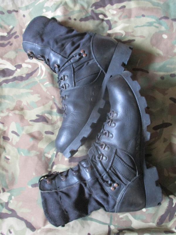 Altberg ALT BERG JUNGLE Microlite PANAMA SOLE Boots BOOT black SIZE uk 10 M