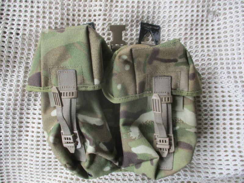GENUINE BRITISH ARMY ISSUE mtp multicam PLCE webbing 5.56mm MAG ammo magazine POUCH