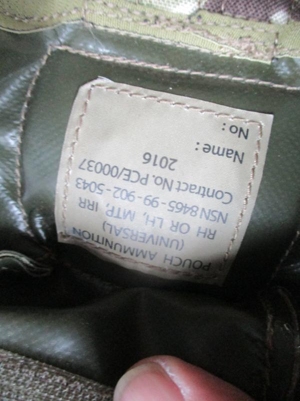 GENUINE BRITISH ARMY ISSUE mtp multicam PLCE webbing 5.56mm MAG ammo magazine POUCH