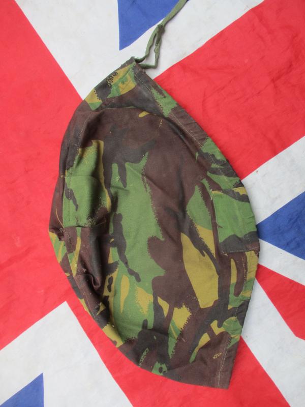 BRITiSH ARMY 1980's dpm MK6 MK6A MK7 HELMET COVER modified for para helmet
