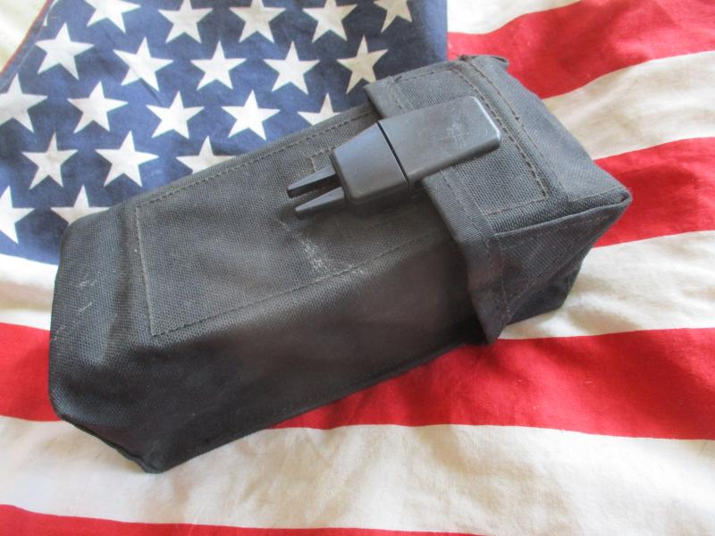 RARE TYPE ALICE usa triple 5.56mm m16 - m5 / double 7.62mm ak47 magaize - ammo POUCH sf / sog BLACK