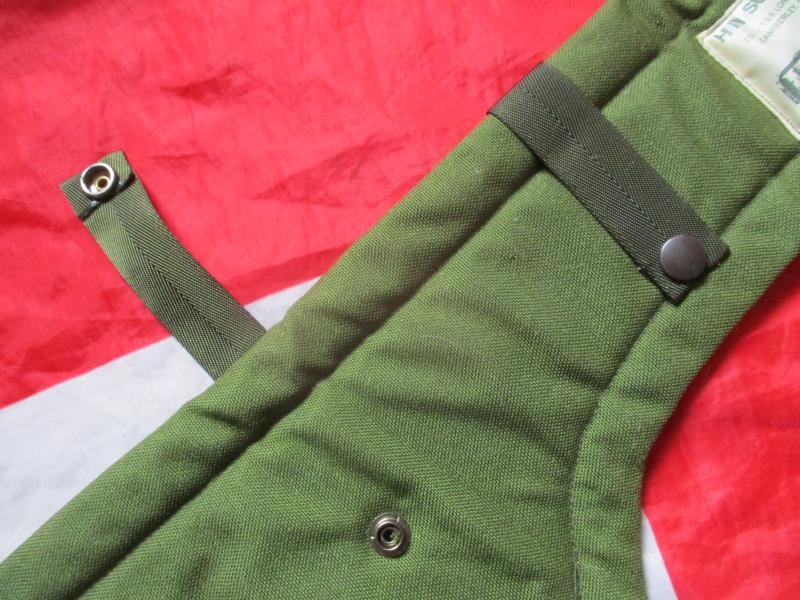 1990'S ERA HM SUPPLIES plce / 58 WEBBING BELT KIT hip HIPPO PAD og green NEW