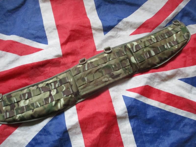 UK ISSUE OSPREY MOLLE webbing belt HIP PAD battle shooters MTP MULTICAM large