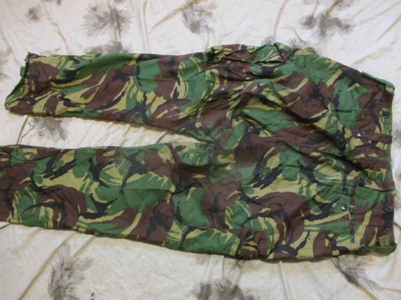 FALKLANDS WAR ISSUE ARCTIC COTTON GABERDINE windproof 70s DPM TROUSERS PANTS