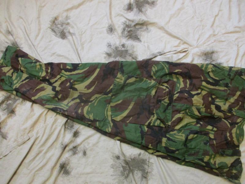 FALKLANDS WAR ISSUE ARCTIC COTTON GABERDINE windproof 70s DPM TROUSERS PANTS