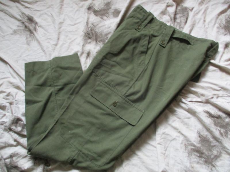 BRITISH ARMY ISSUE lightweight trousers lightweights OG GREEN FALKLANDS size 7
