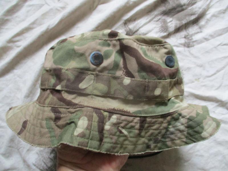 GENUINE issue MTP MULTICAM BUSH BOONIE JUNGLE DESERT HAT 59-60 cm large modified