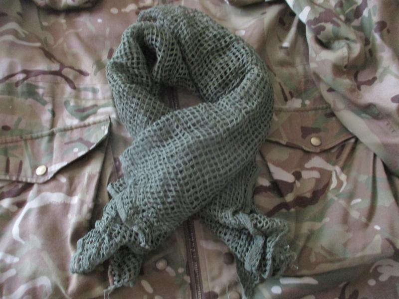 genuine issue PARACHUTE REGIMENT PARATROOPER AIRBORNE SCRIM net SCARF sniper cam