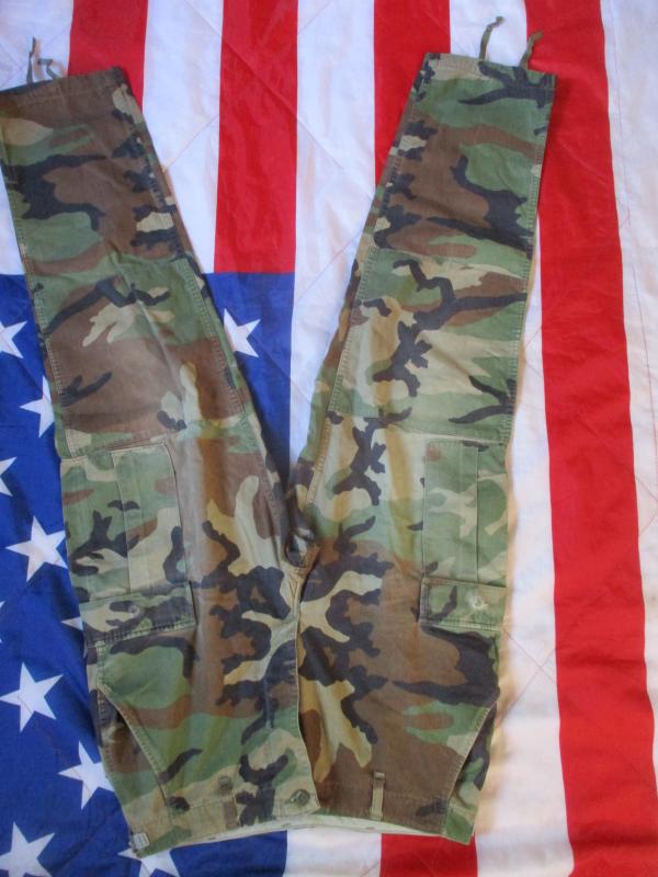 GENUINE issue USA us army / usmc / AMERICAN M81 woodland CAMO BDU combat PANTS TROUSERS m65 material  Medium / Long