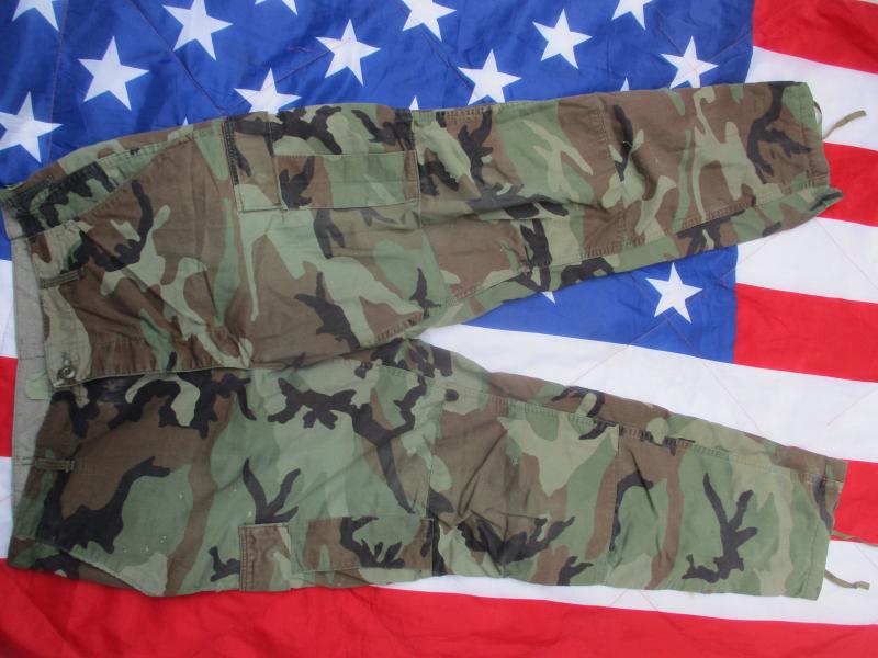 GENUINE issue USA us army / usmc AMERICAN M81 woodland CAMO BDU combat PANTS TROUSERS m65 Large Long