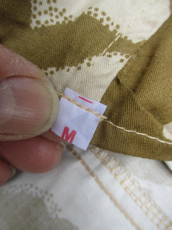 RARE hm supplies SAS COTTON GABARDINE sas windproof SMOCK DESERT DPM DDPM new