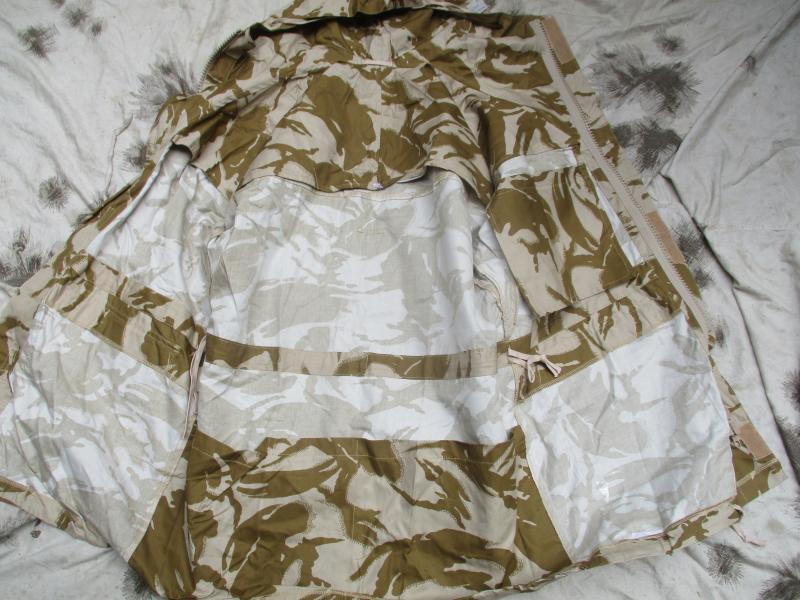 RARE hm supplies SAS COTTON GABARDINE sas windproof SMOCK DESERT DPM DDPM new