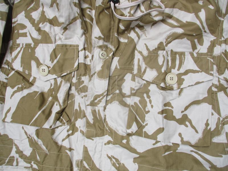 RARE hm supplies SAS COTTON GABARDINE sas windproof SMOCK DESERT DPM DDPM new