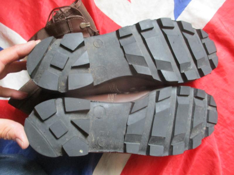 GENUINE wp BRITISH ARMY UKSF sas ISSUE JUNGLE COMBAT BOOTS mtp brown UK 10 m