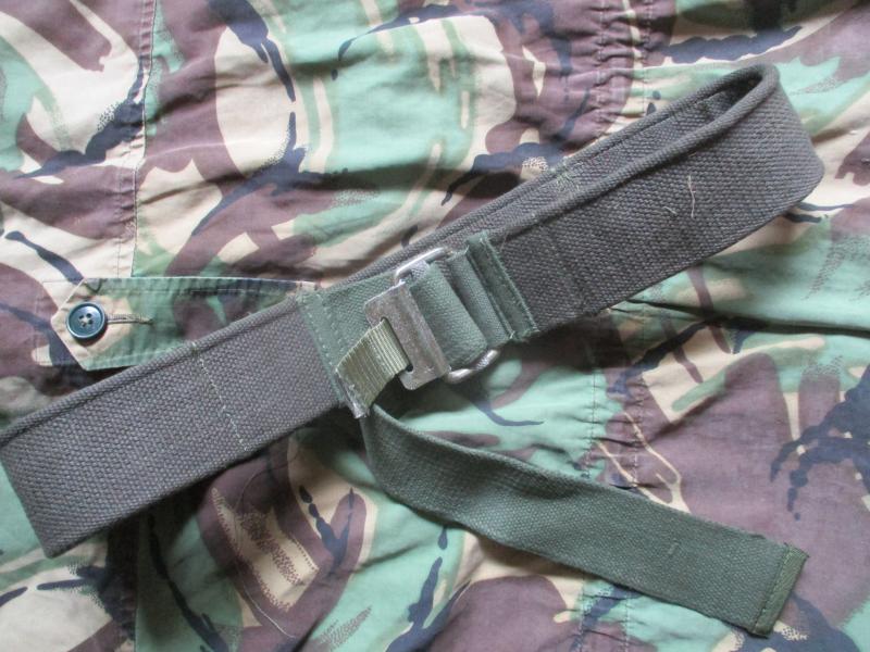 rare AIRBORNE PARACHUTE REGIMENT PARA roll pin modified 58 PATTERN WEBBING BELT