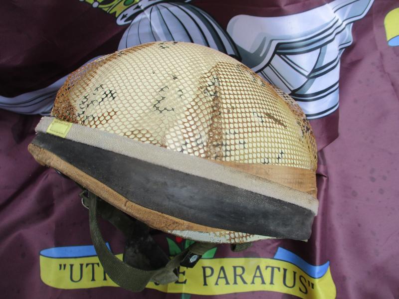 RARE 2 PARA iraq 2004 tour PARACHUTE REGIMENT PARATROOPER AIRBORNE M76  HELMET