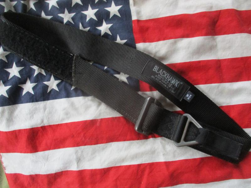 ORIGINAL genuine BLACKHAWK USA CQB RIGGER RIGGERS BELT black MEDIUM