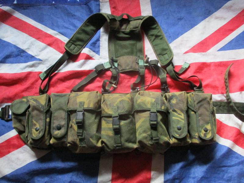 DRAGON SUPPLIES AIRBORNE ROLL PIN stitch down tailored modified DPM WEBBING SET