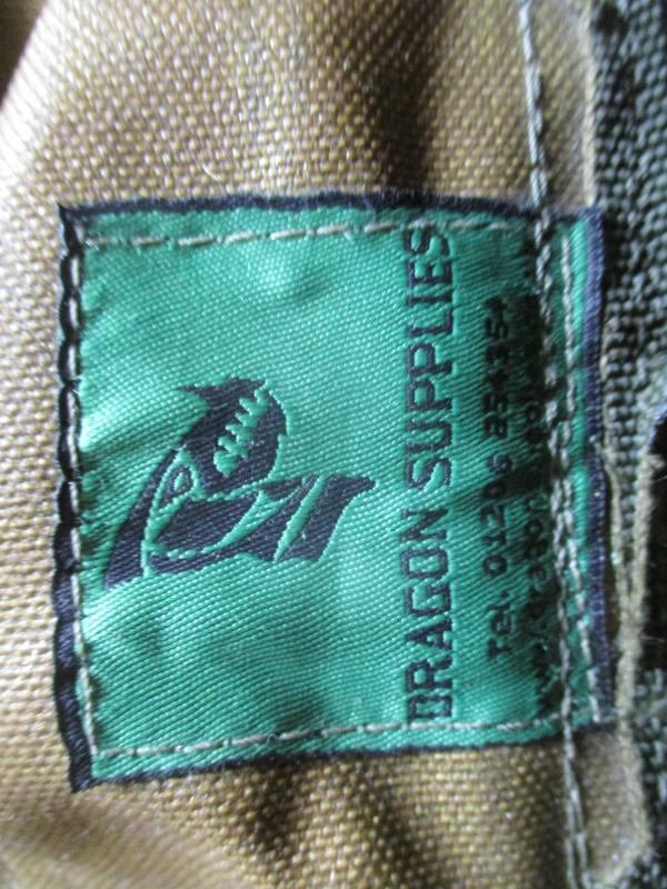 DRAGON SUPPLIES AIRBORNE ROLL PIN stitch down tailored modified DPM WEBBING SET
