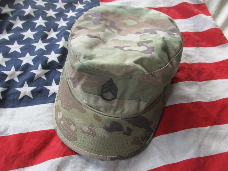 Genuine USA US ARMY issue BDU OCP COMBAT PATROL CAP HAT scorpion multicam MEDIUM 7 3/8