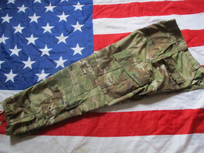 CURRENT US ARMY / USSF ISSUE usa scorpion multicam OCP ACU COMBAT CARGO trousers LARGE REGULAR