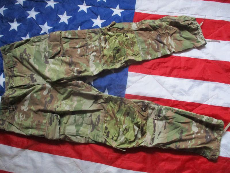 Latest us army issue JUNGLE HOT WEATHER combat TROUSERS PANTS scorpion camo Large Long