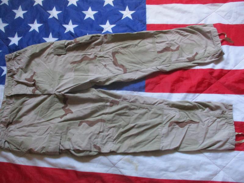 GENUINE us army / usmc / us navy seal team devgru USA AMERICAN issue TRI desert CAMO BDU combat PANTS TROUSERS L/R